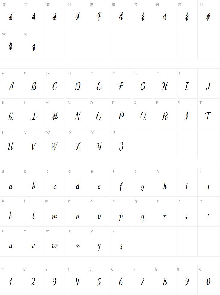 也字工厂柳叶体案例图